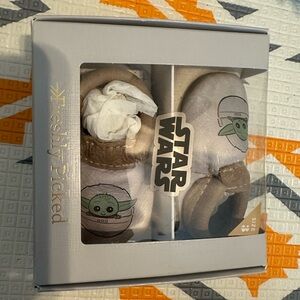 Freshly Picked Baby Walker Shoes in Gray and Green